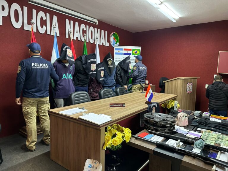 Detención por robo a mano armada