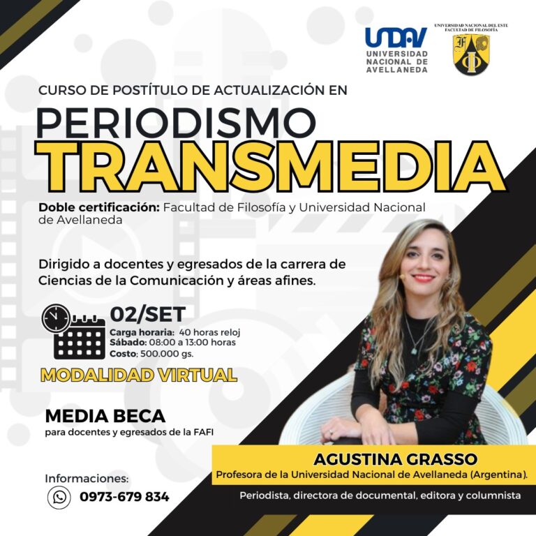 Diplomado en Periodismo Transmedia en la UNE