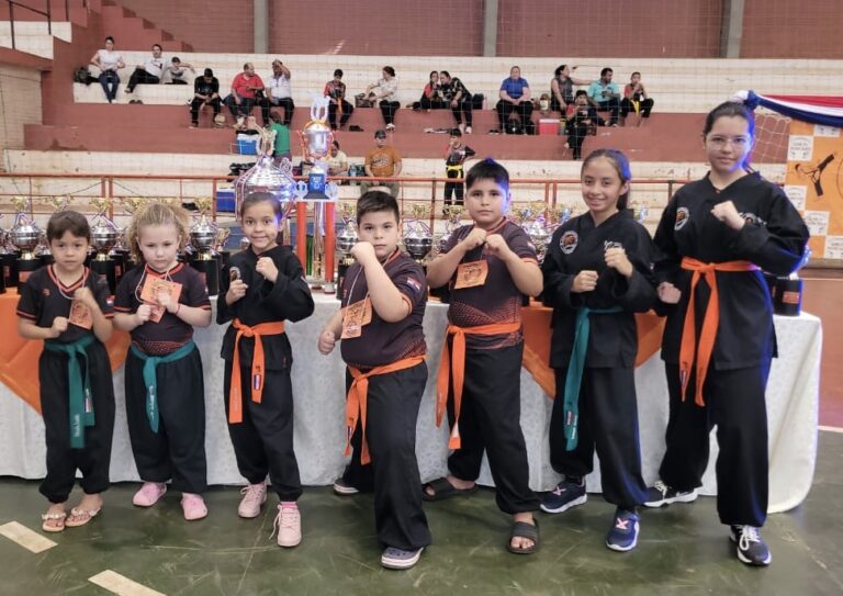 Destacada actuación el torneo de artes marciales