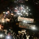 Estudiantes marchan en Ciudad del Este