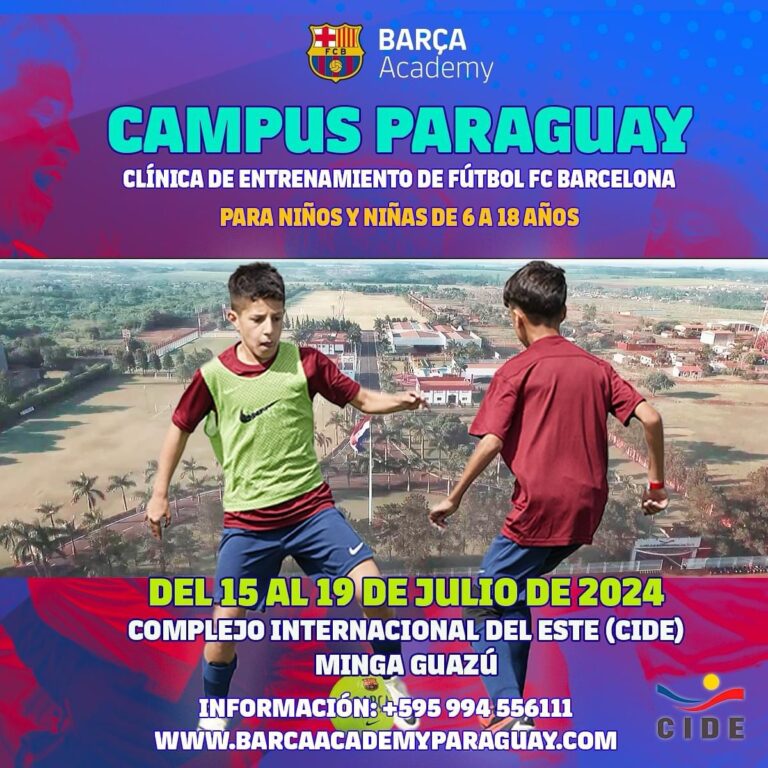 CIDE albergará entrenamientos de Barcelona 