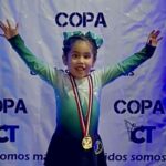 Jade Portillo sube al podio