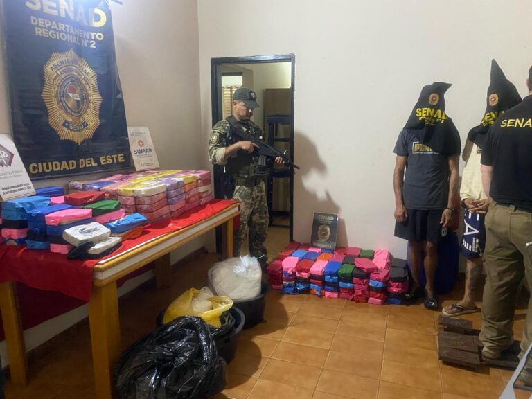 Imputados por cargamento de cocaína