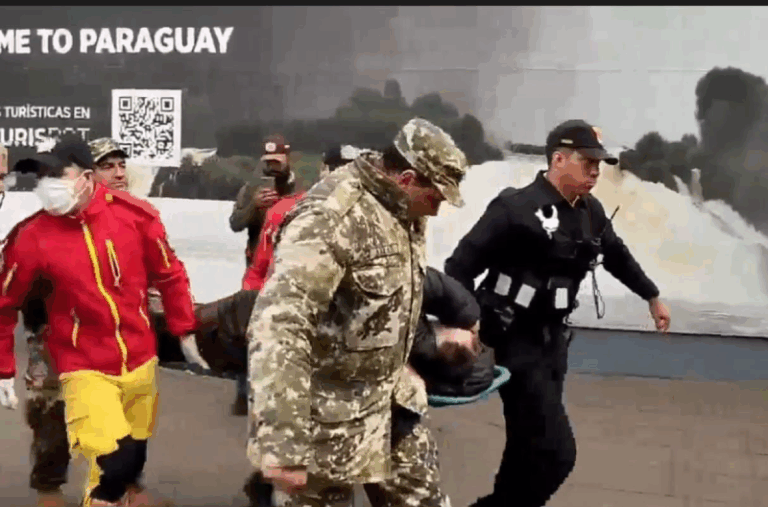 Hieren a pasero en Ciudad del Este