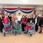 Taiwán dona sillas ruedas y frazadas en Minga Guazú