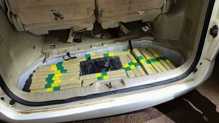 Imputa a joven por transportar 132 kilos de marihuana