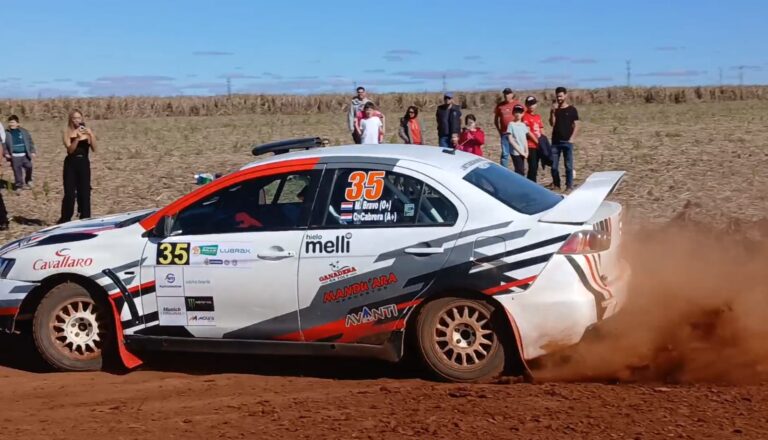 Alejandro Galanti se impuso en el Rally de Caaguazú